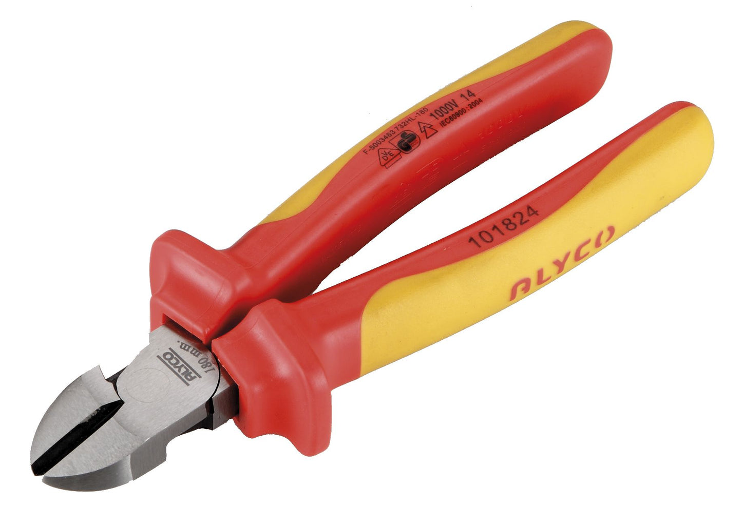 Alicate corte diagonal alta potencia aislado | ALYCO