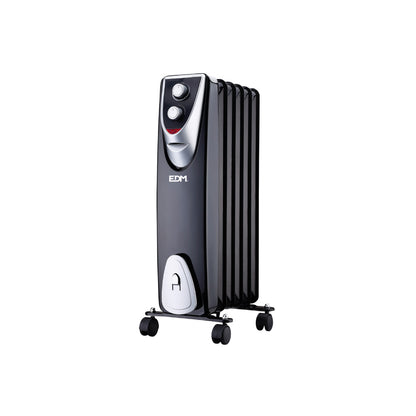 RADIADOR MODELO "BLACK EDITION" - SIN ACEITE - (6 ELEMENTOS) - 400/600/1000W | EDM