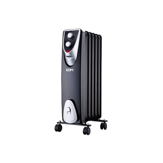 RADIADOR MODELO "BLACK EDITION" - SIN ACEITE - (6 ELEMENTOS) - 400/600/1000W | EDM