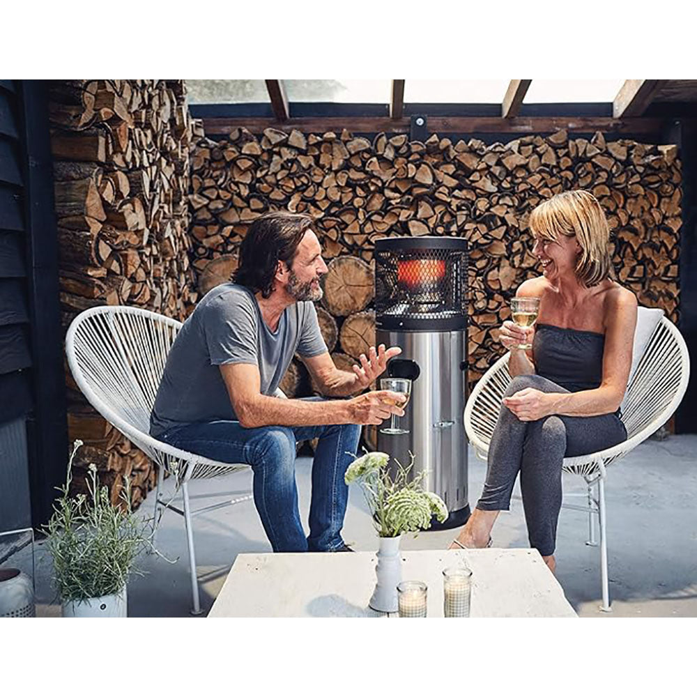 ESTUFA DE GAS DE EXTERIOR DE ACERO INOXIDABLE Ø42x115cm | ENDERS