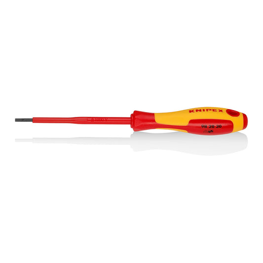 Destornillador boca recta 177x24x24mm | KNIPEX