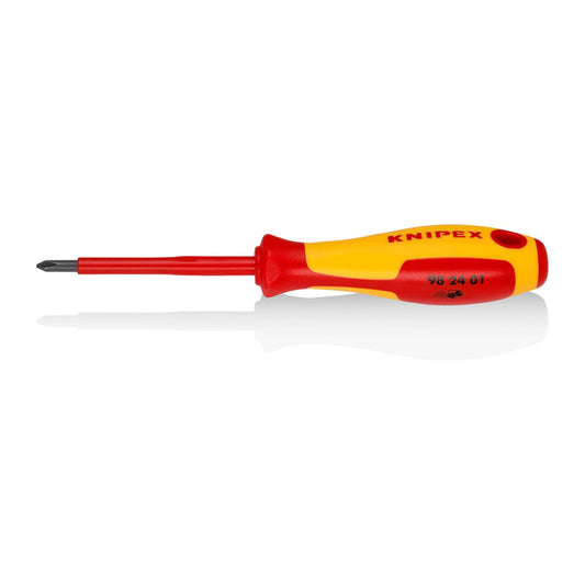 Destornillador cruciforme phillips 212x35x33mm | KNIPEX