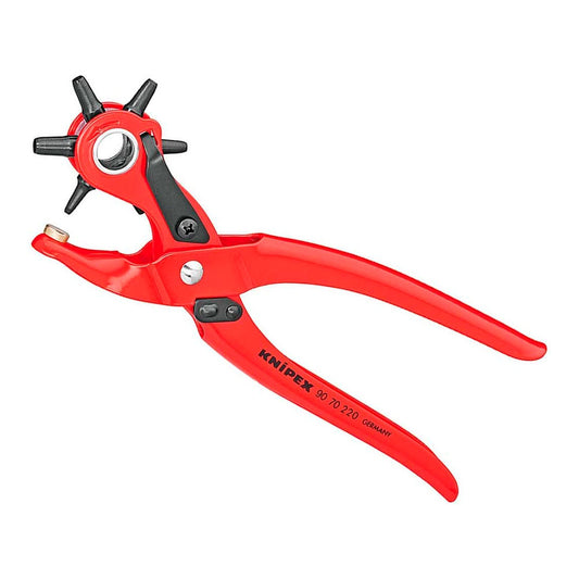 Tenazas revolver sacabocados  220x64x15mm | KNIPEX