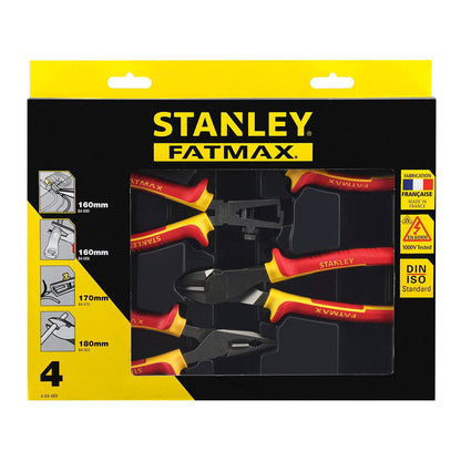 Juego 4 alicates VDE 1.000V FATMAX | STANLEY