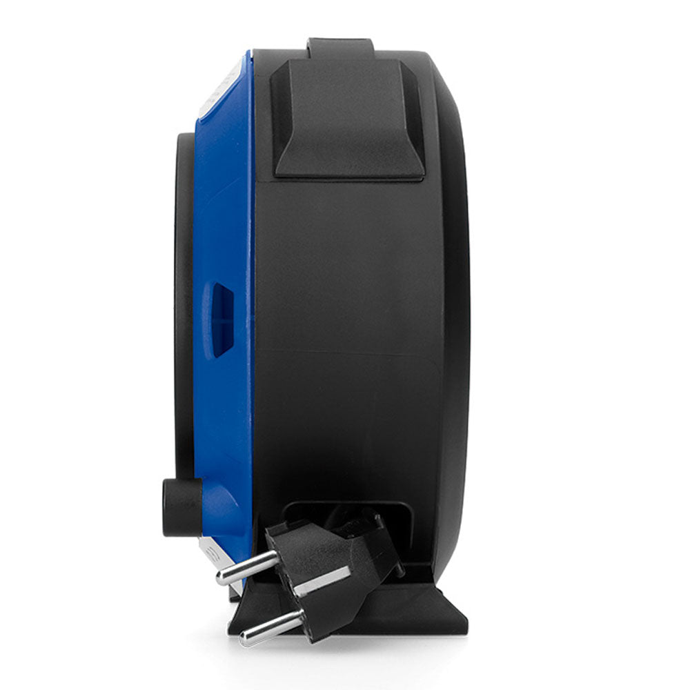 Enrollacables 5m 4 tomas protector térmico | EDM