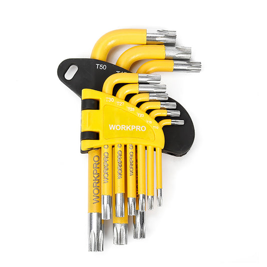 Llaves torx juego  9 piezas de seguridad | WORKPRO