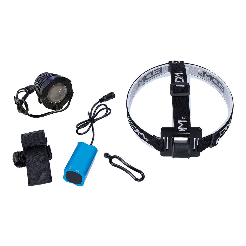 Linterna frontal de trabajo LED recargable | EDM
