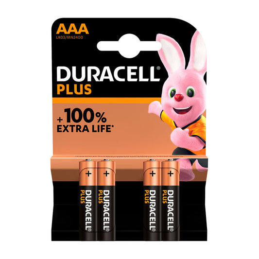 Pila alkalina plus power AAA | Duracell